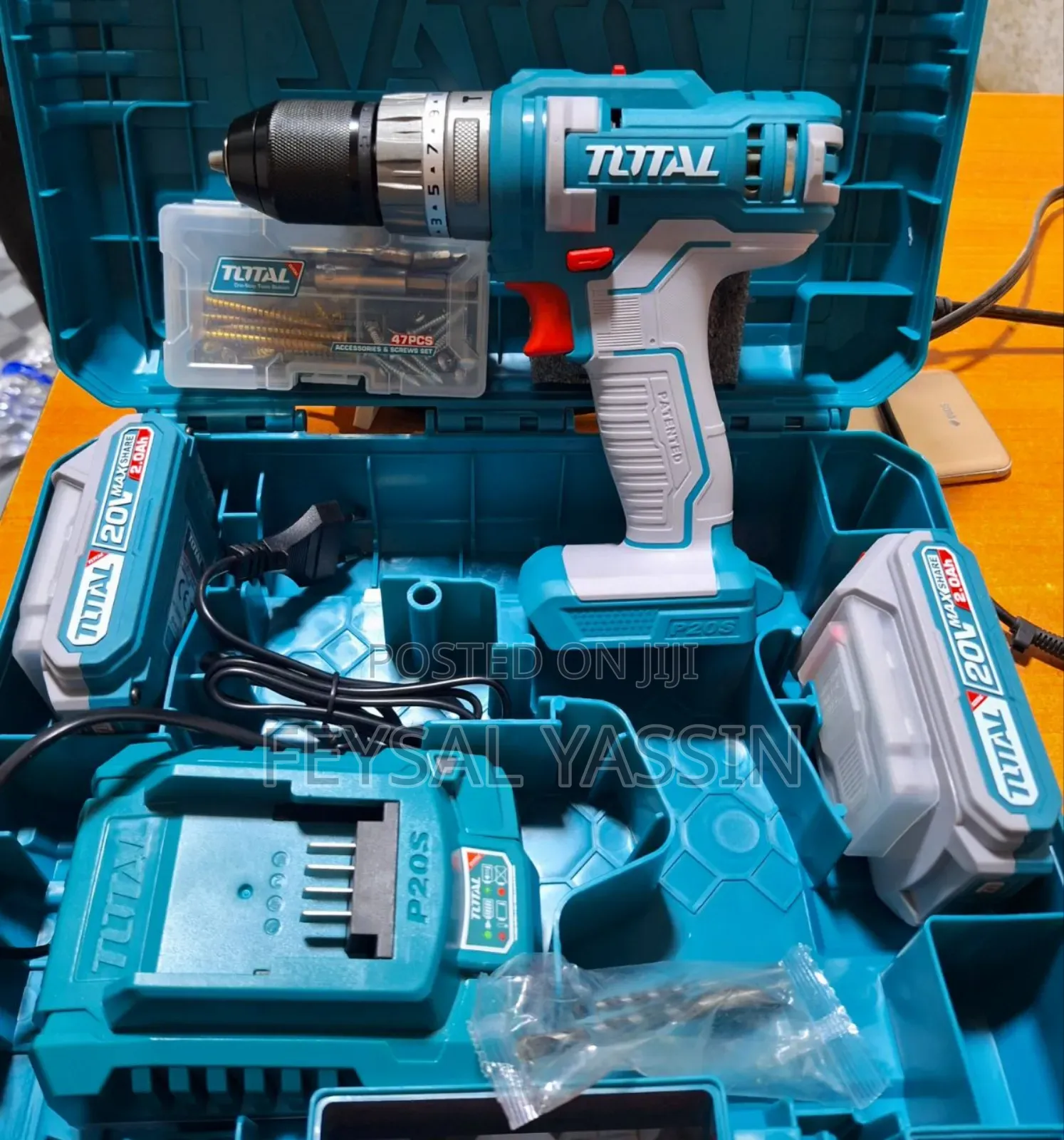 Rechargble Drill Inego , Total , Vido