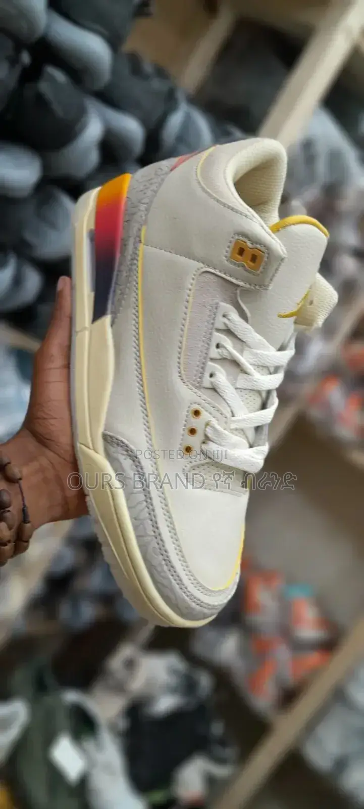 Air Jordan 3 Jbalvin Medellin Sunset High Quality Shoes