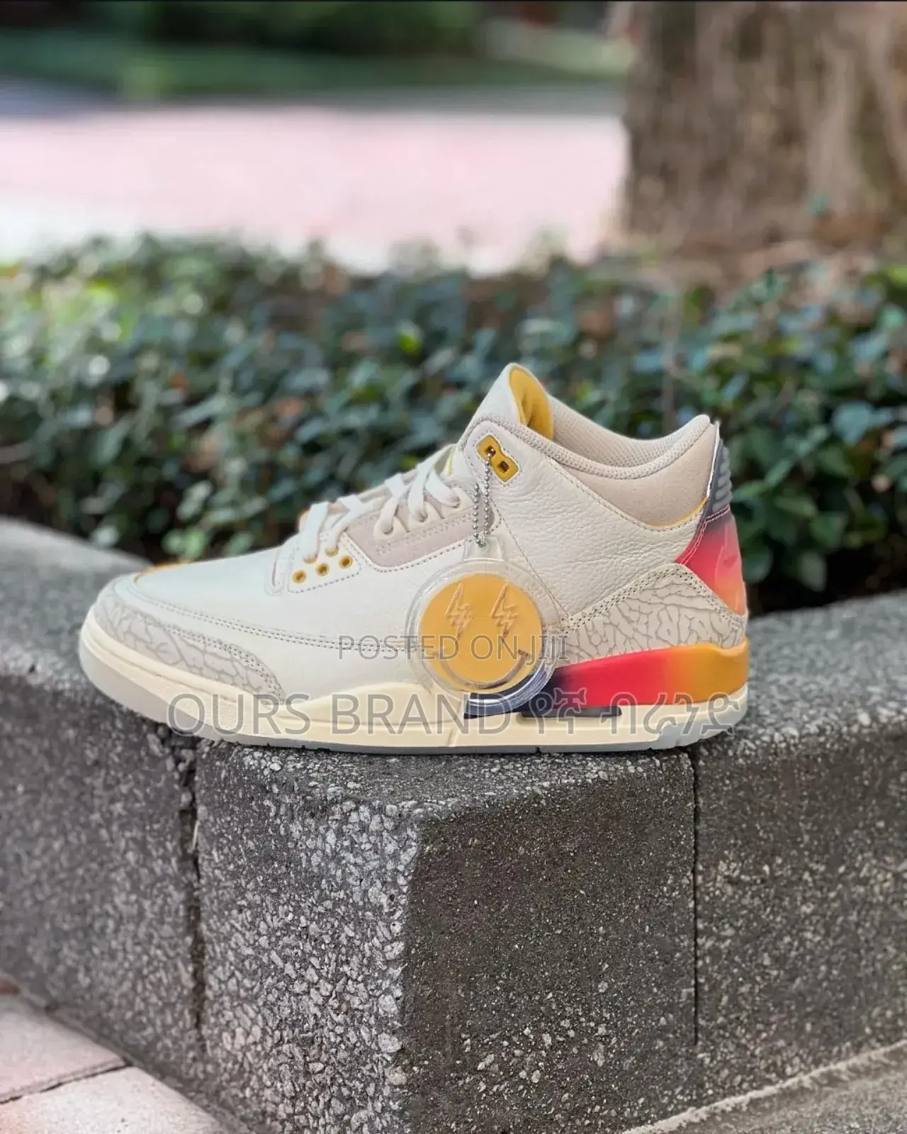 Air Jordan 3 Jbalvin Medellin Sunset High Quality Shoes