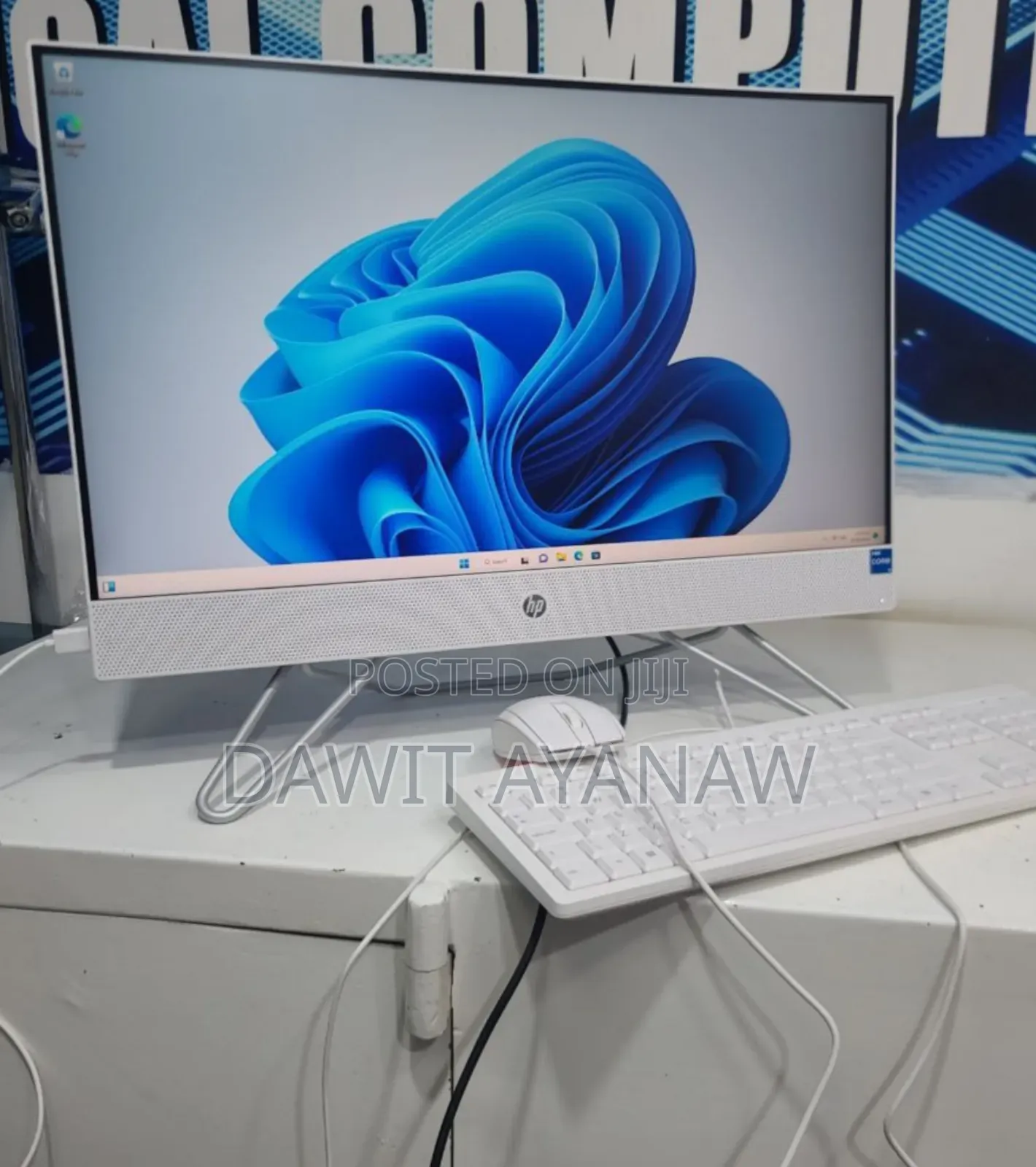 New Desktop Computer HP 200 G4 All-in-One 8GB Intel Core I5 SSD 512GB