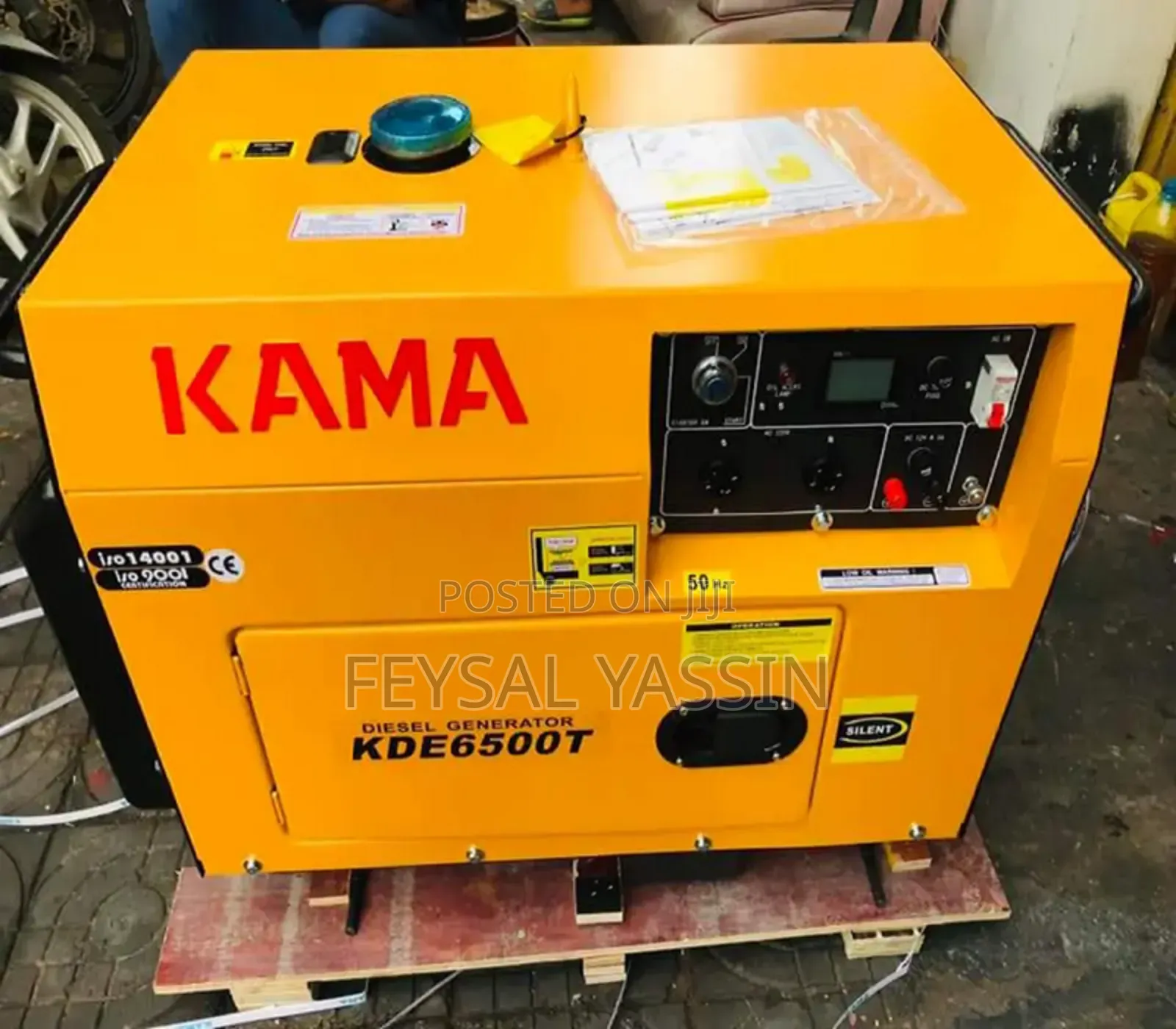 Kama Generator 5.5kw Silent 3 Phase