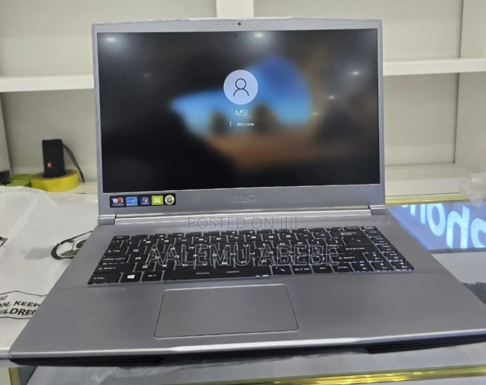 New Laptop MSI 16GB Intel Core I7 SSD 512GB