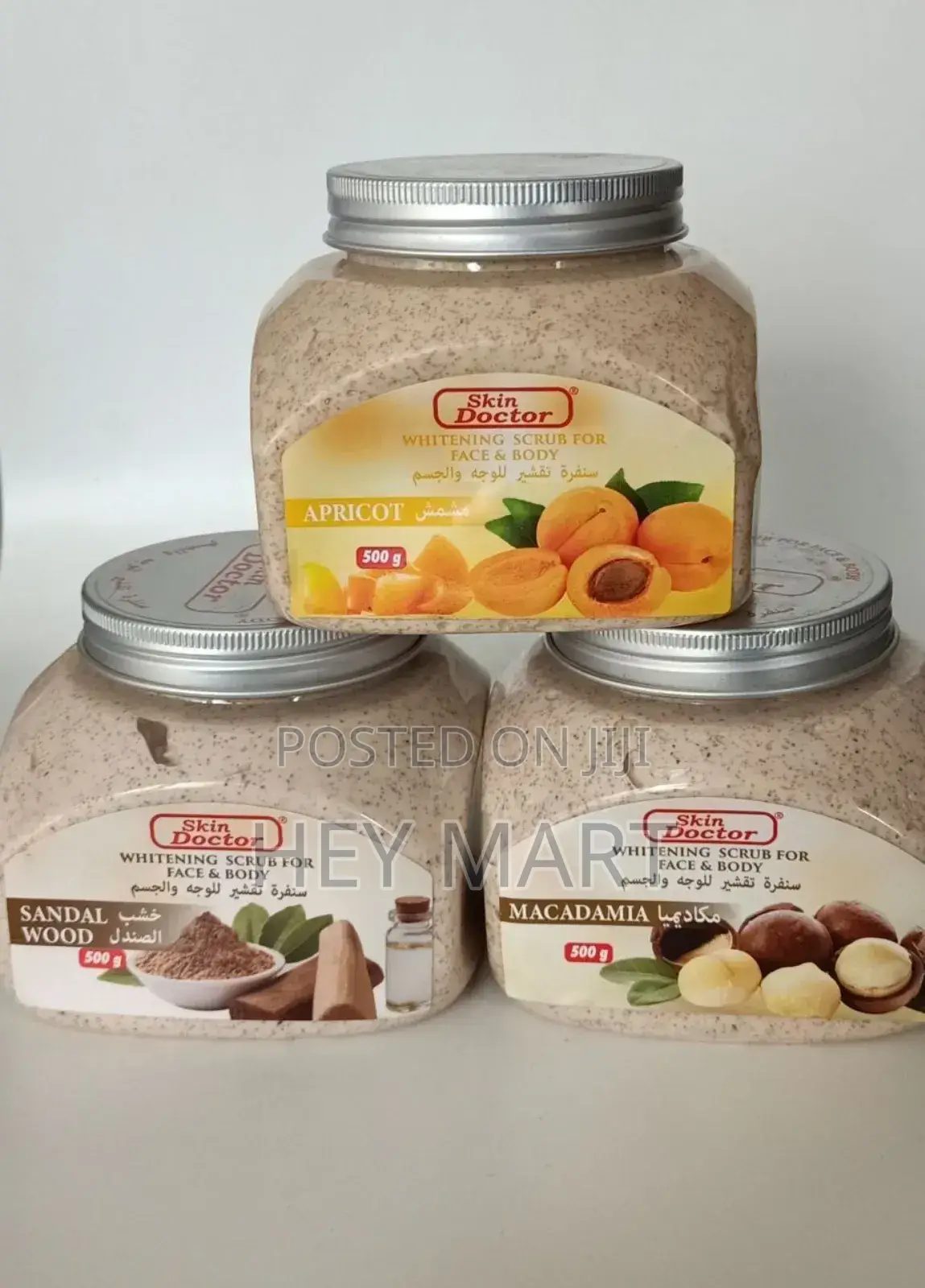 Skin Doctor Face Body Whitening Scrub