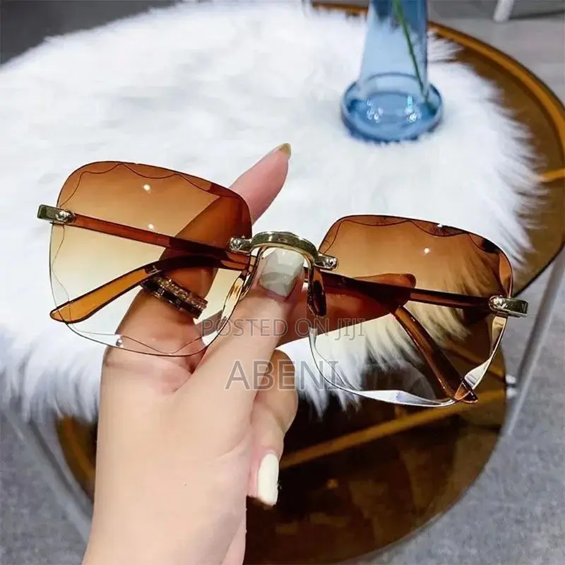 Rimless Women Sunglasses