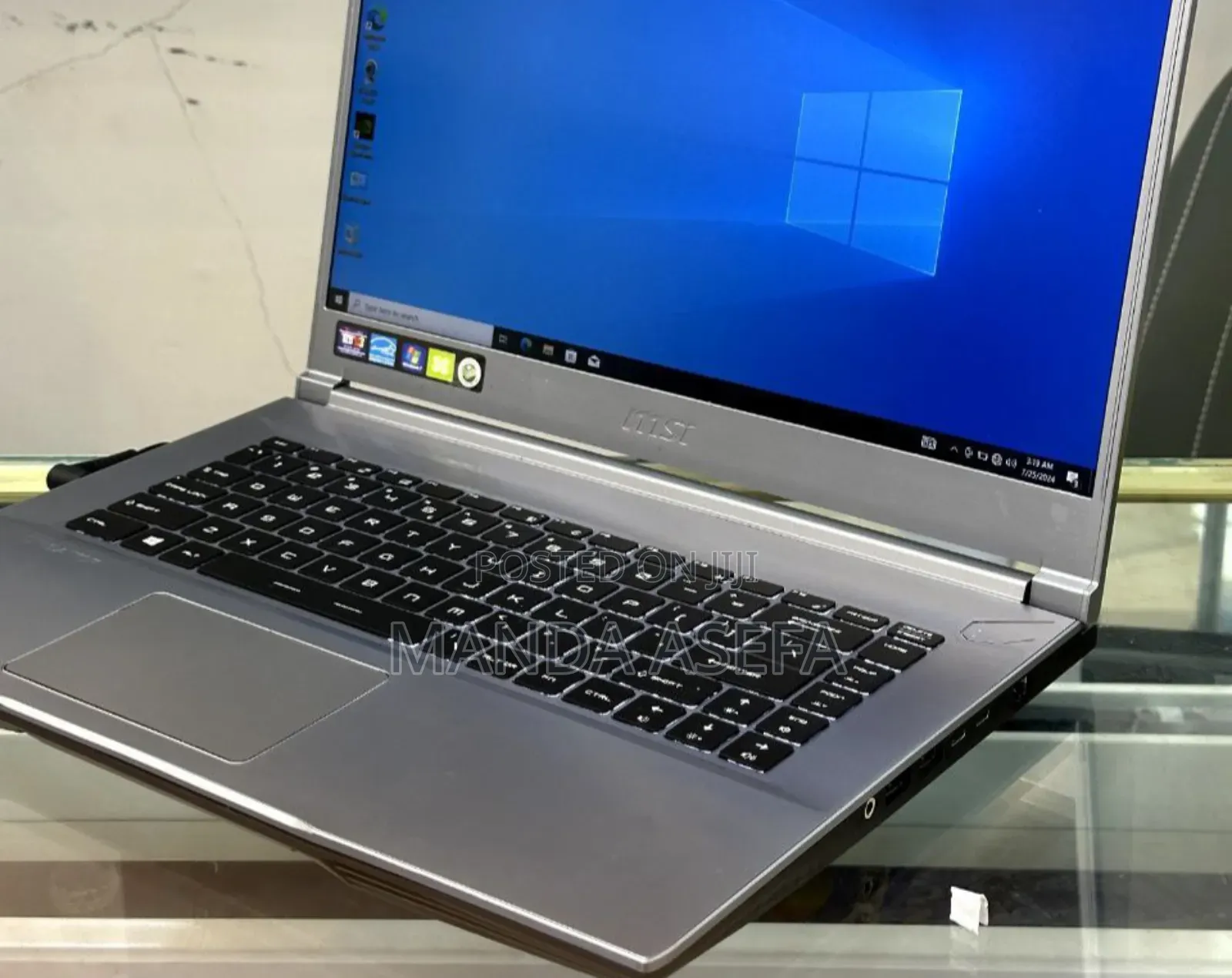 New Laptop MSI 16GB Intel Core I7 SSD 512GB