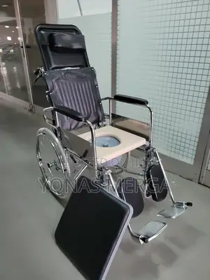 Stainless Steel Comfortable Wheelchair, for Hospital,Clinic