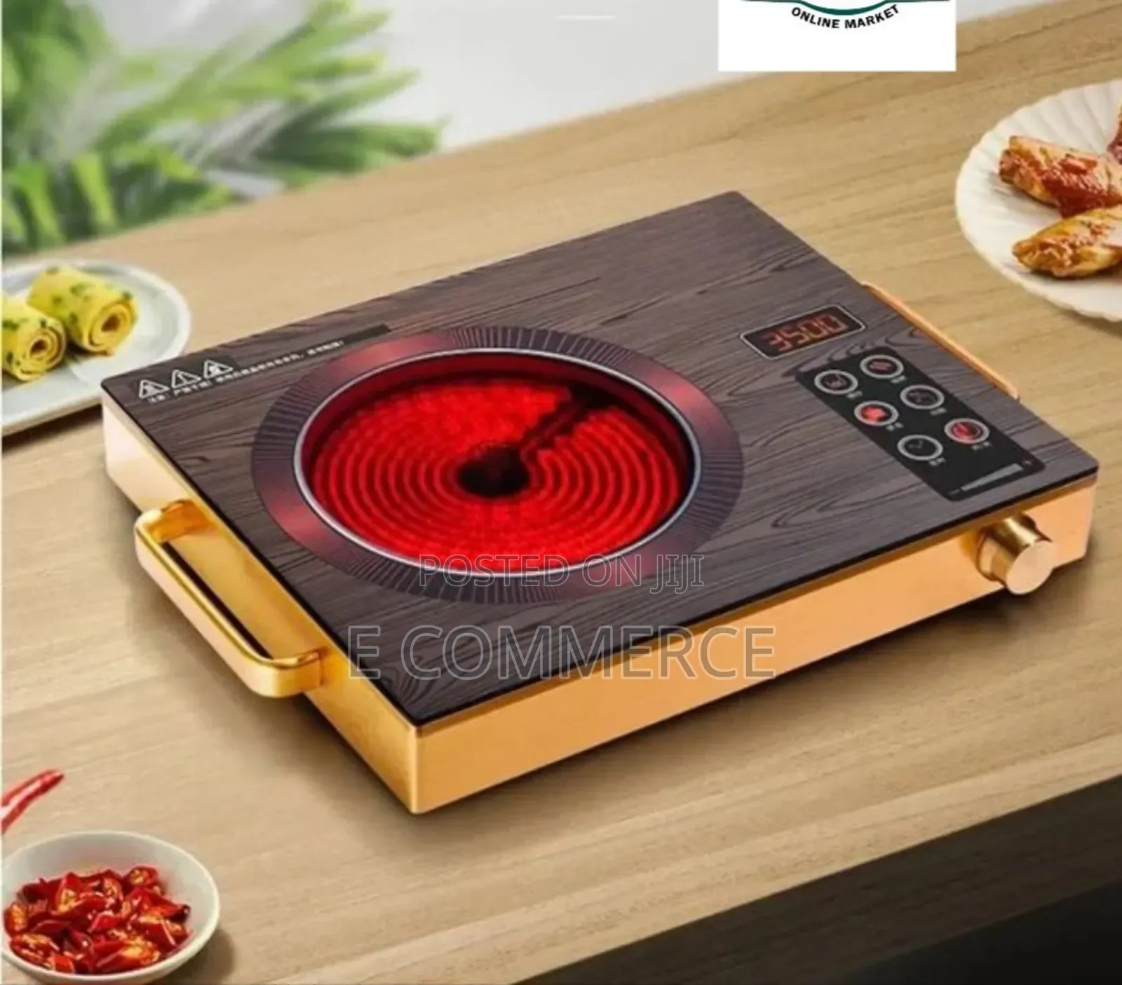 1silver Crest Touch Technology Ele (ሲልቨር ክረስት ተች የኤሌክትሪክ ስቶቭ