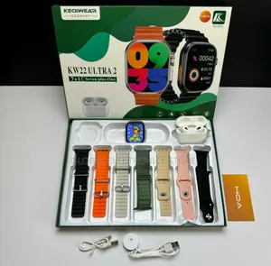 Original የጀርመን Brand የሆነ 7 መቀያየሪያ እና Airpods ያለው Smart Watch