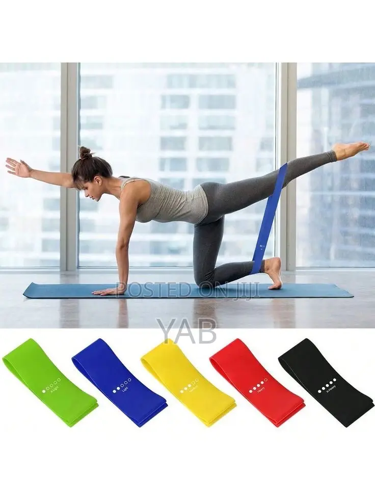 Workout Resistance Bands Set of 5 A