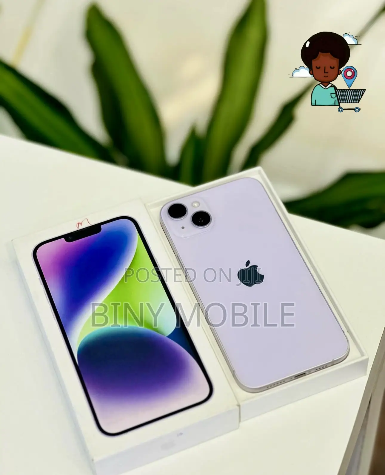 New Apple iPhone 14 Plus 128 GB Purple