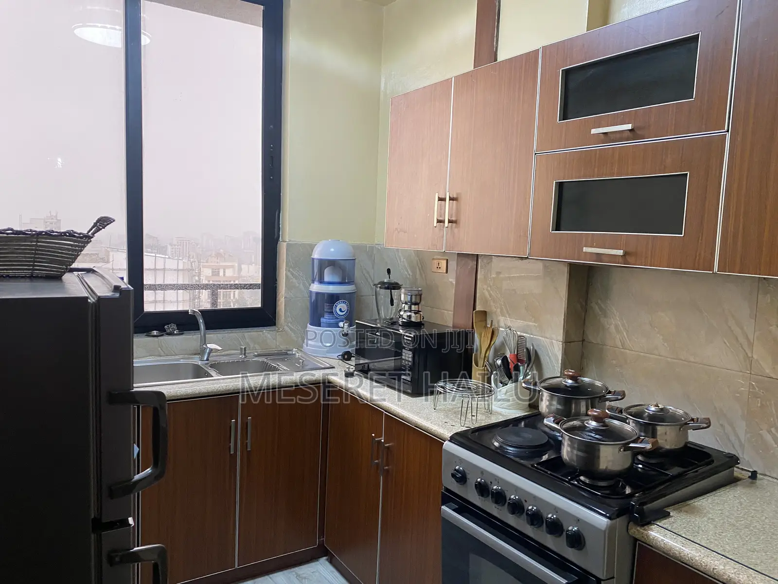 Furnished 3bdrm Apartment in Bole for rent