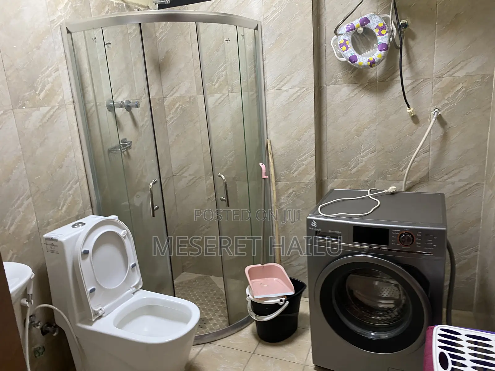 Furnished 3bdrm Apartment in Bole for rent