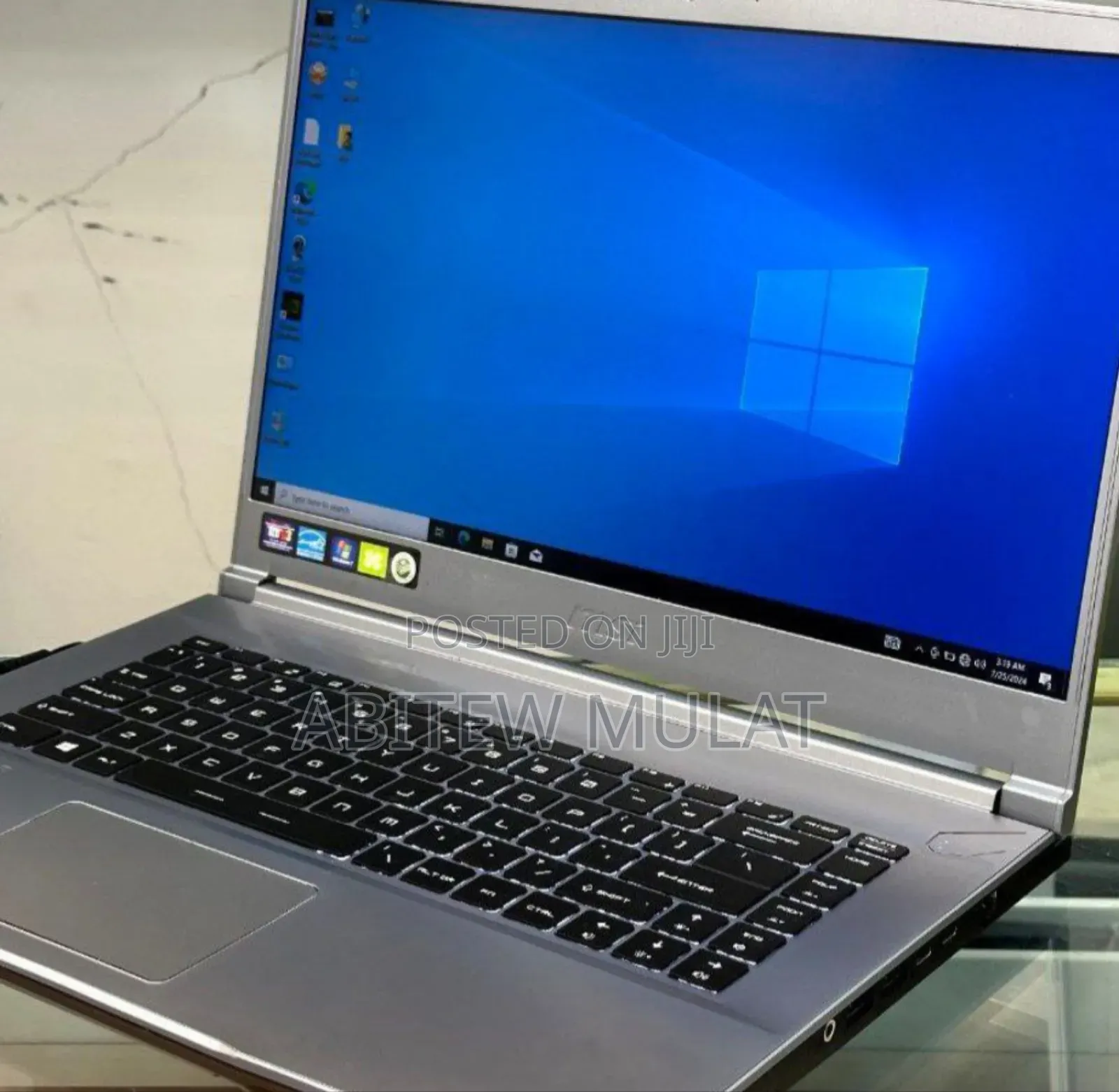 New Laptop MSI P65 Creator 16GB Intel Core I7 SSD 512GB