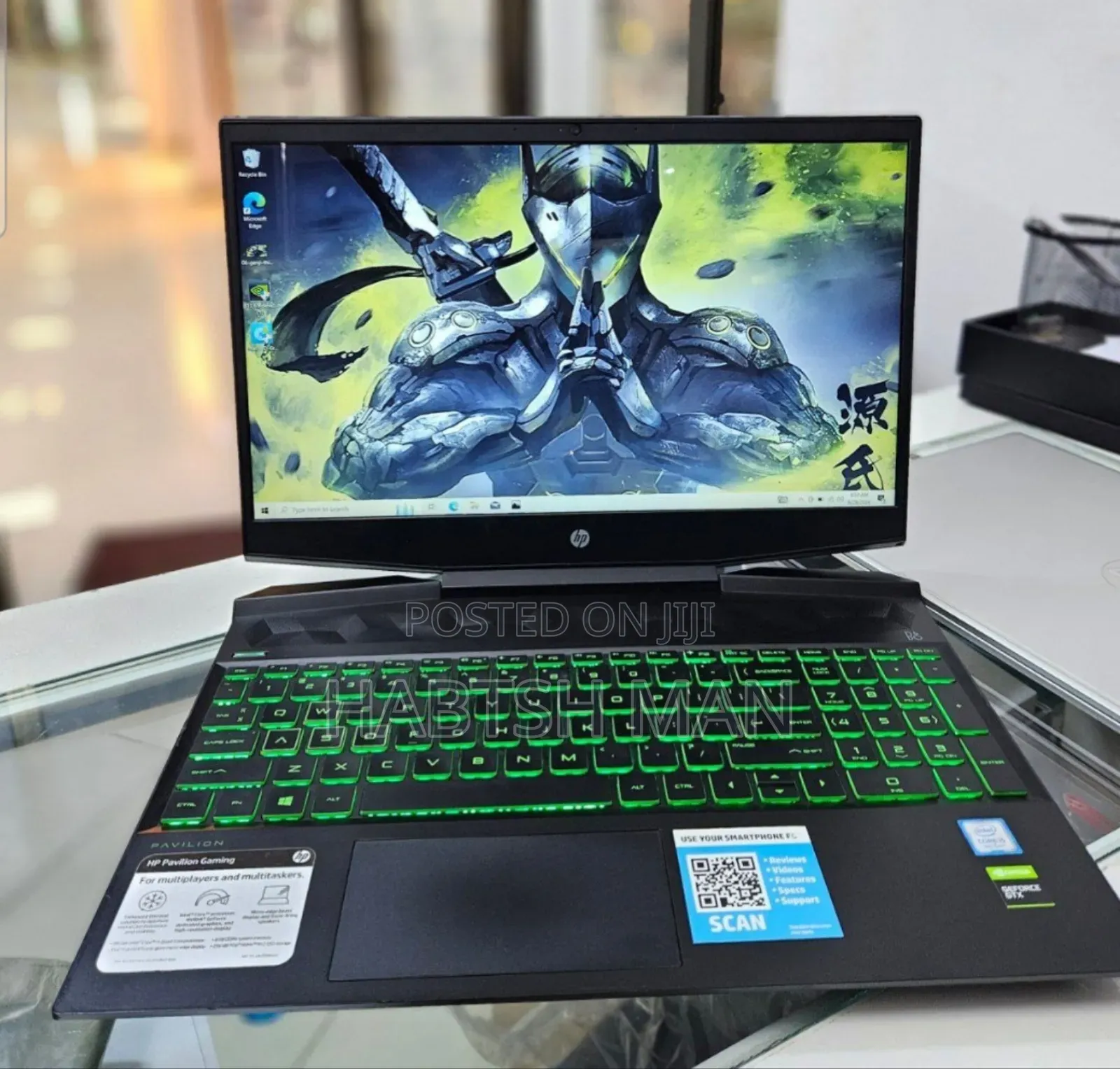 New Laptop HP Pavilion Power 15 12GB Intel Core I5 SSD 512GB