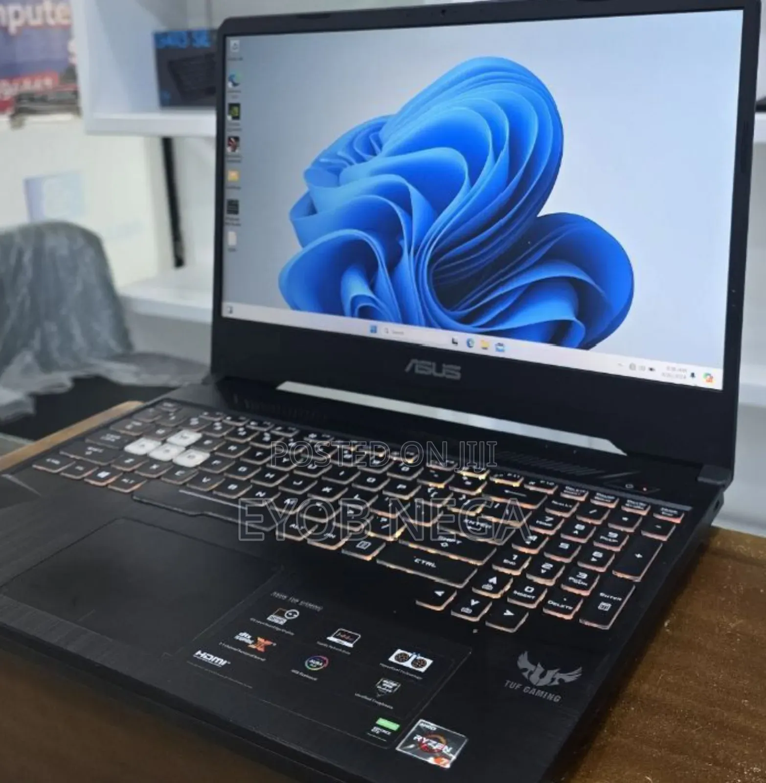 New Laptop Asus TUF Gaming FX504 16GB AMD Ryzen 7 SSD 512GB