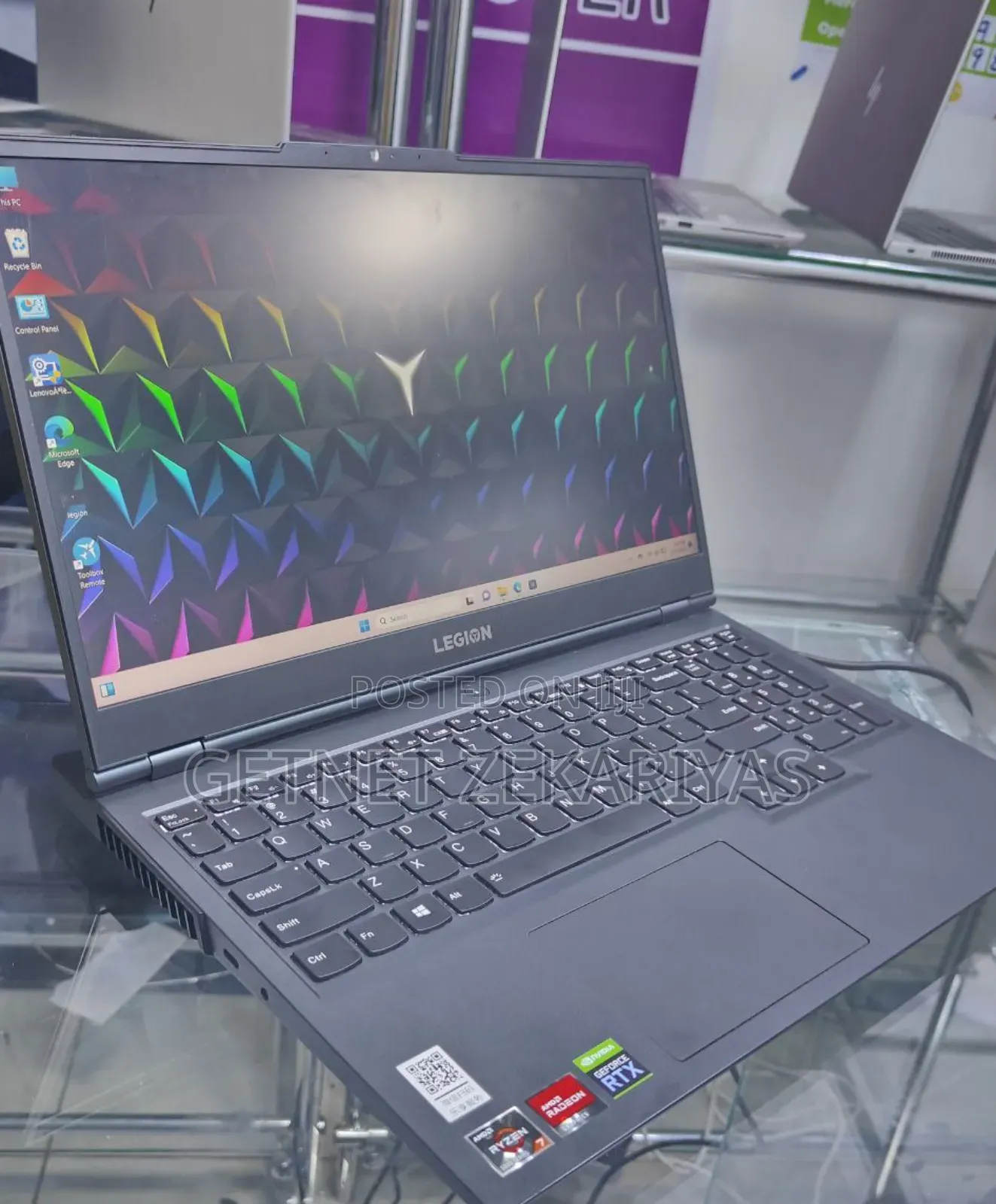 New Laptop Lenovo Legion 5 16GB AMD Ryzen 7 SSD 512GB