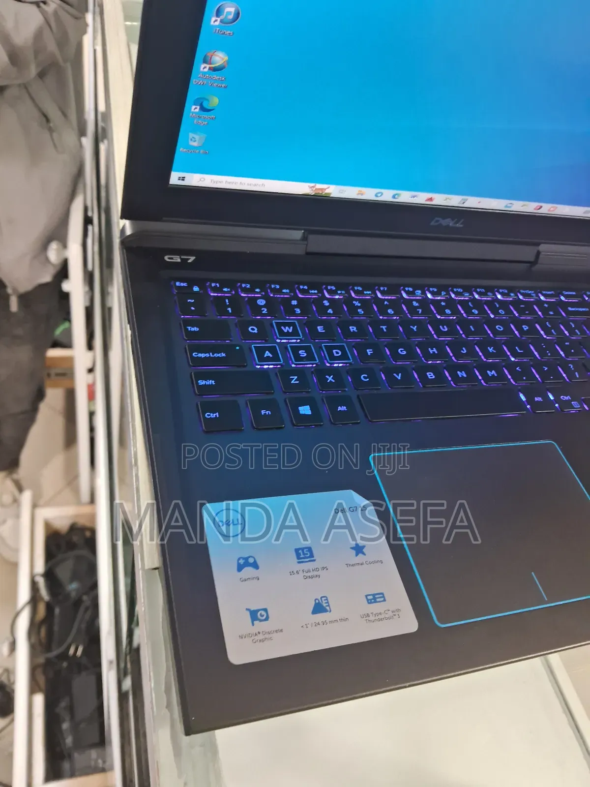 New Laptop Dell 8GB Intel Core I7 HDD+SSD 1T