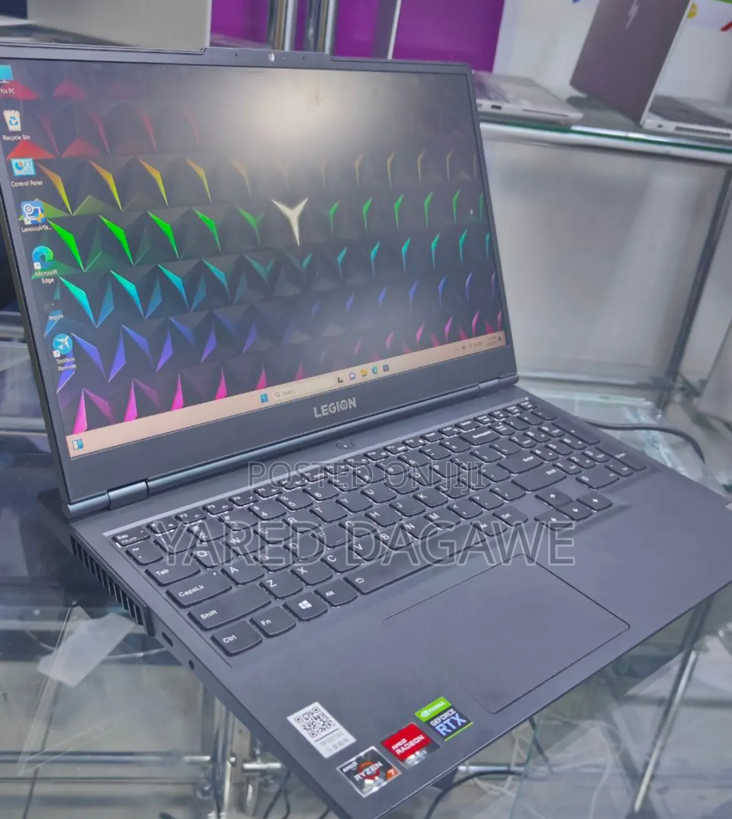 New Laptop Lenovo Legion 5 16GB AMD Ryzen 7 SSD 512GB