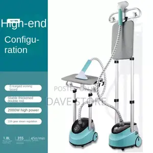 BOMA 2 in 1 Double Pole Garment Steamer