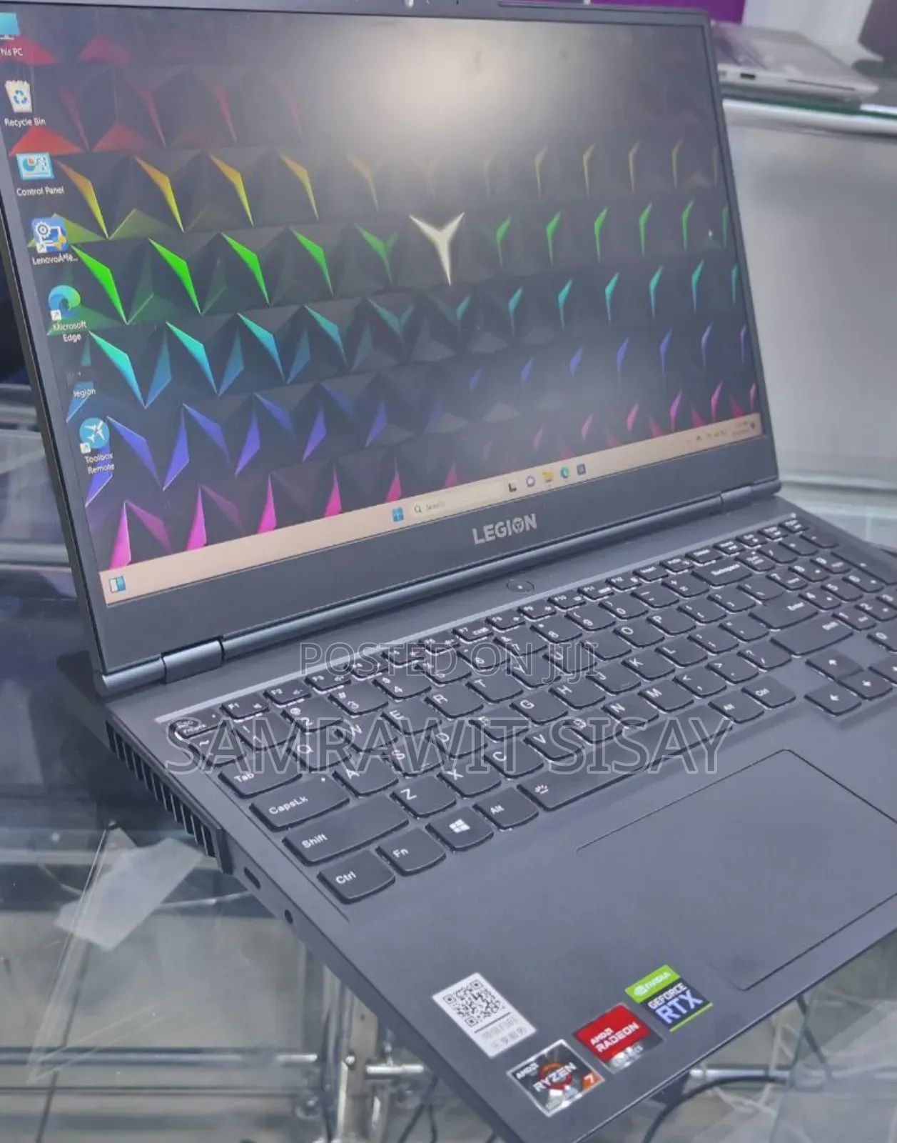 New Laptop Lenovo Legion 5 16GB AMD Ryzen 7 SSD 512GB