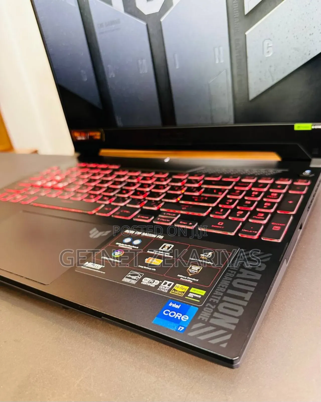 New Laptop Asus TUF Dash F15 16GB Intel Core I7 SSD 512GB