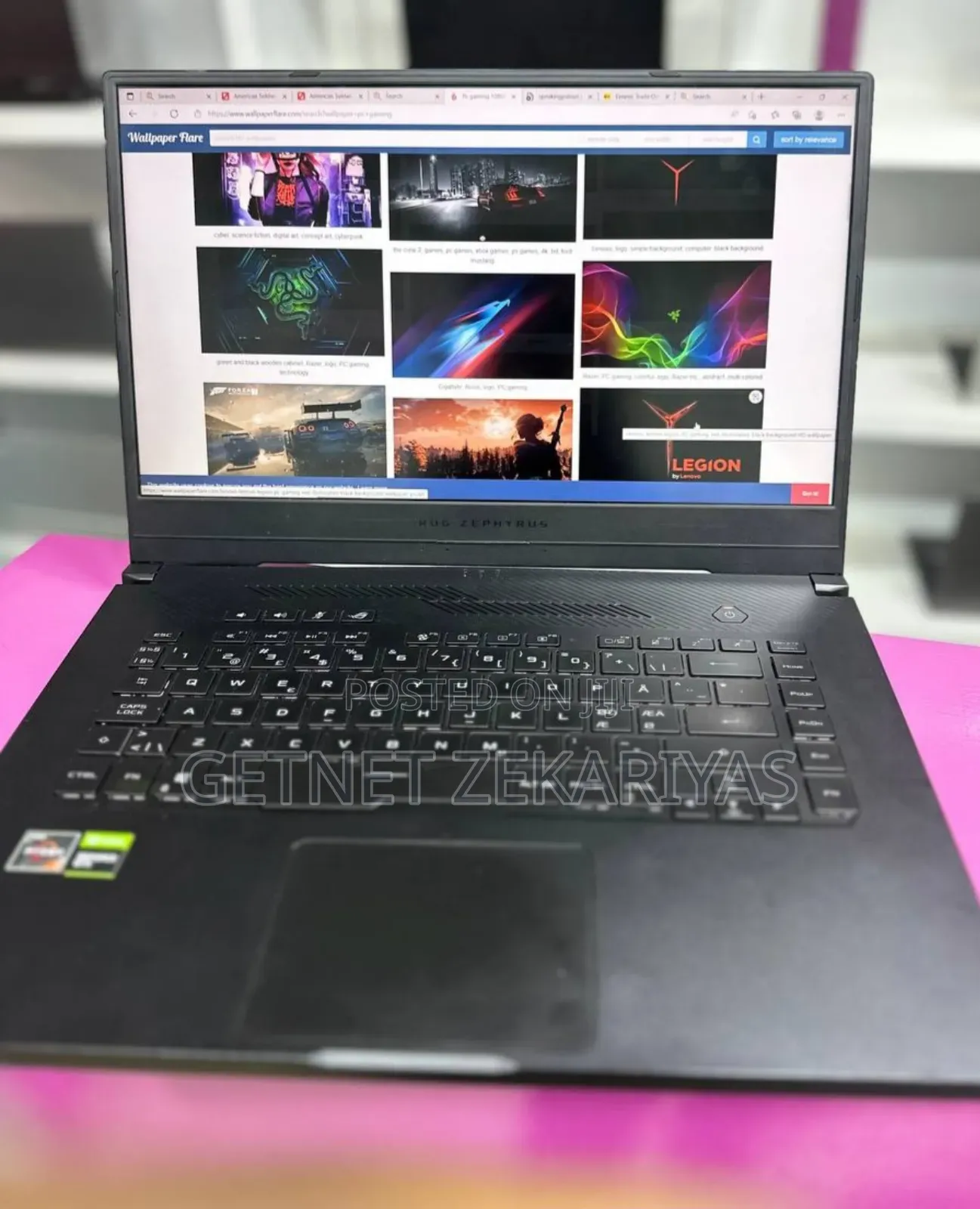 New Laptop Asus ROG Zephyrus G15 16GB AMD Ryzen 7 SSD 512GB