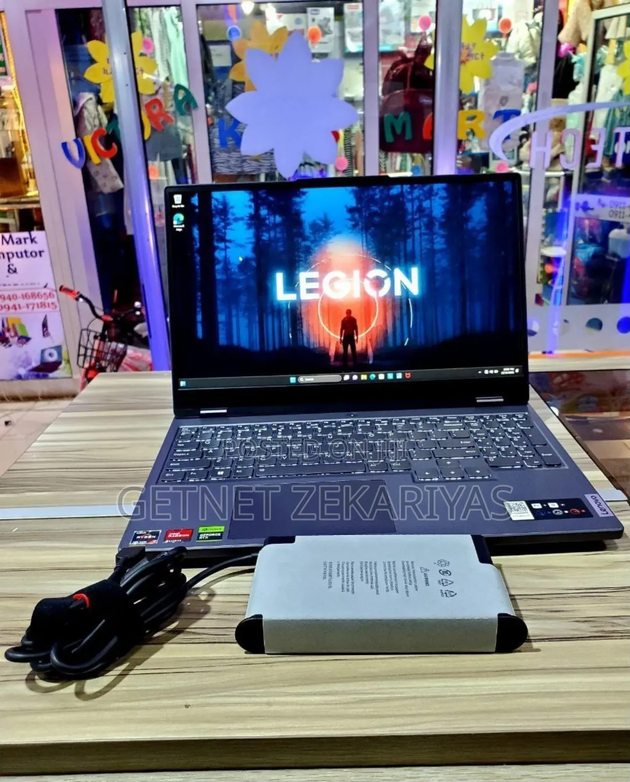 New Laptop Lenovo Legion 5 16GB AMD Ryzen 7 SSD 1T