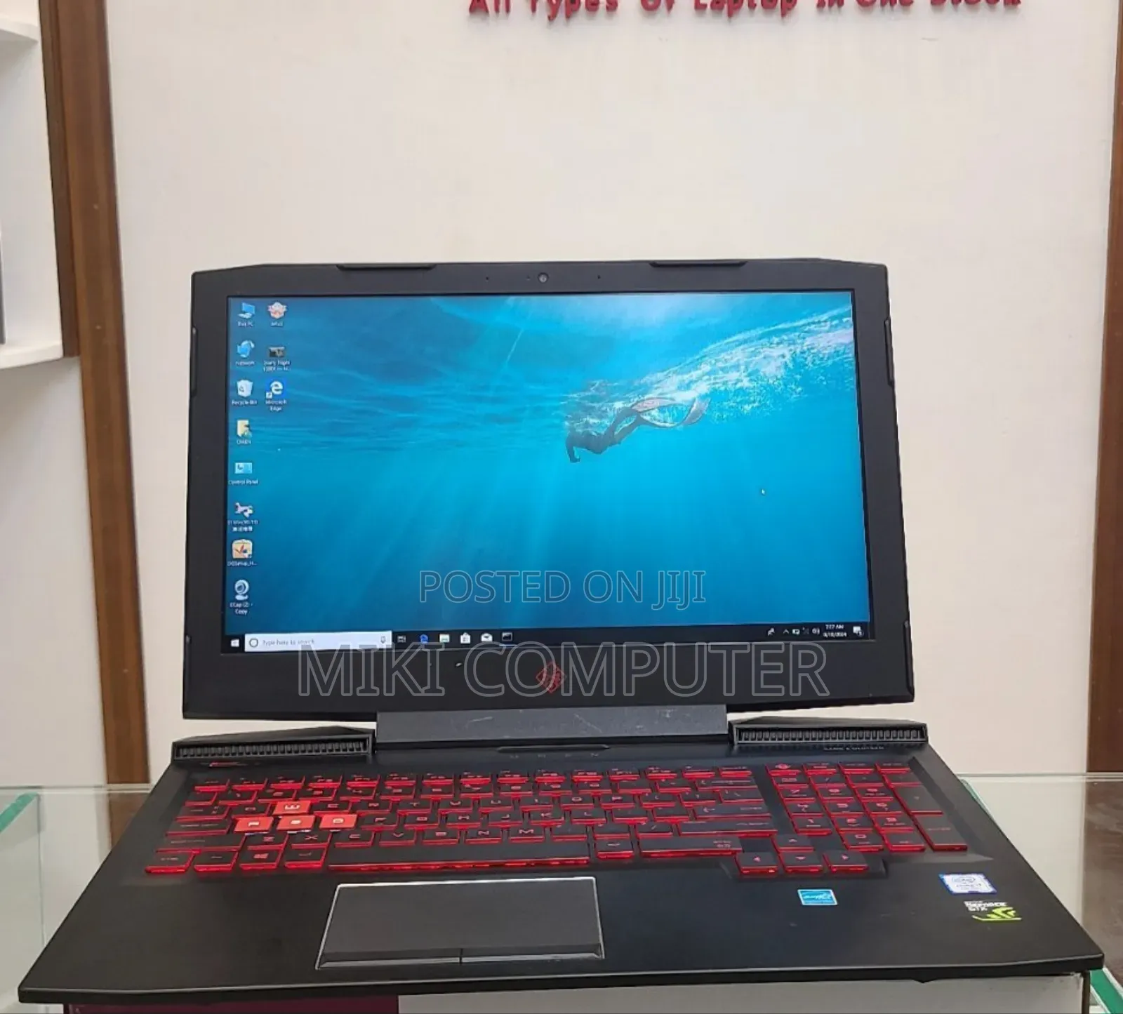 New Laptop HP Omen X 8GB Intel Core I7 HDD+SSD 1T