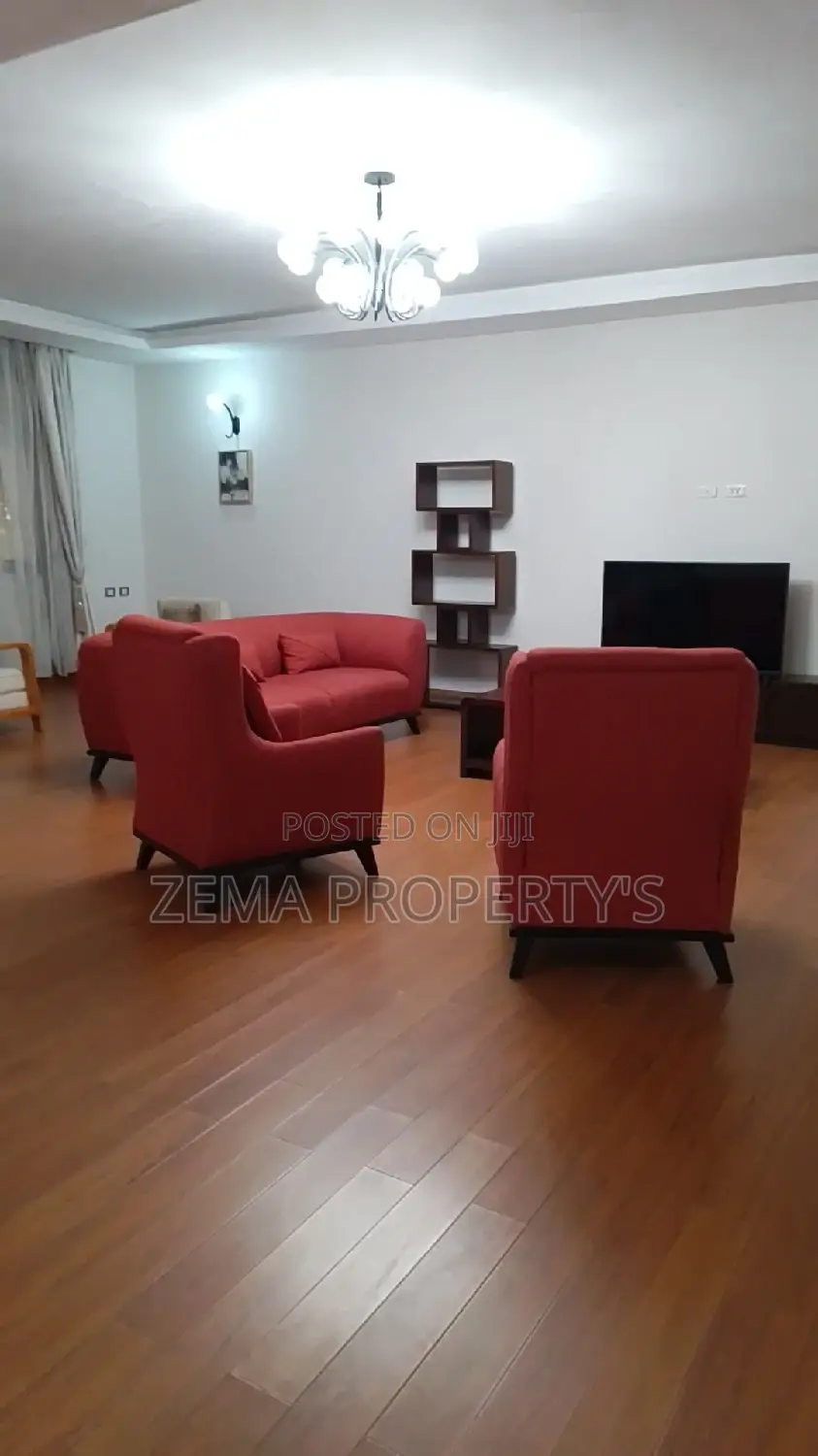 Furnished 4bdrm Apartment in Zema, Bole for rent