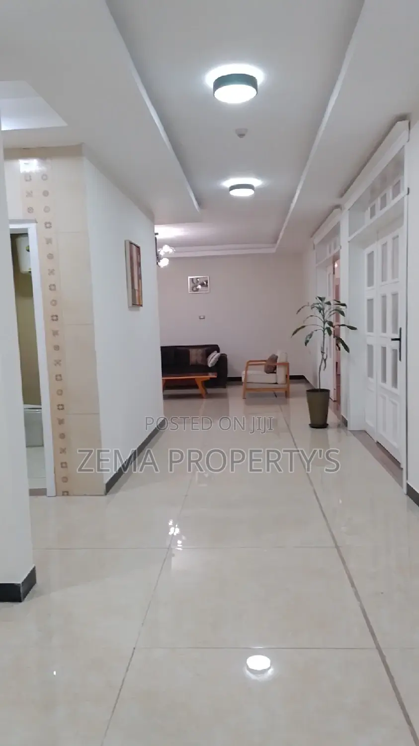 Furnished 4bdrm Apartment in Zema, Bole for rent