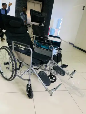 Adjusting Back Rest Wheelchair- Folding Wheelchair