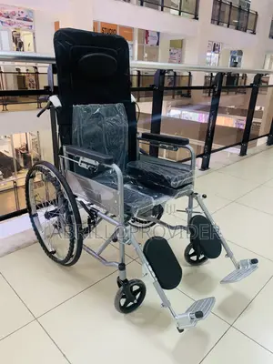 Photo - High Back Rest Wheelchair-New Packed Wheelchair-Shower Wheel