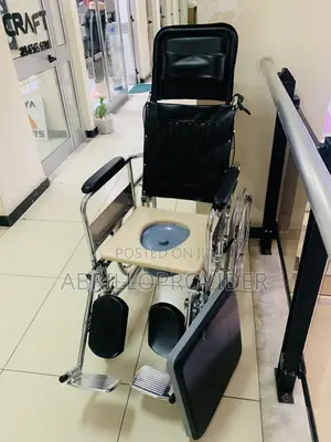 Photo - New Packed Commode Wheelchair From Abrillo Wheelchair