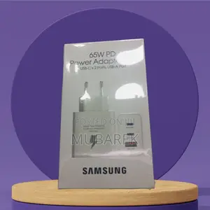 65W Samsung PD Charger for Fast Charging