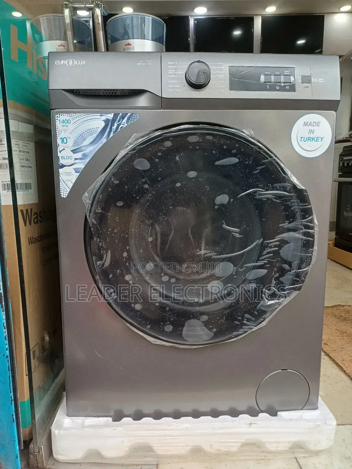 Eurolux Automatic Washing Machine 10kg