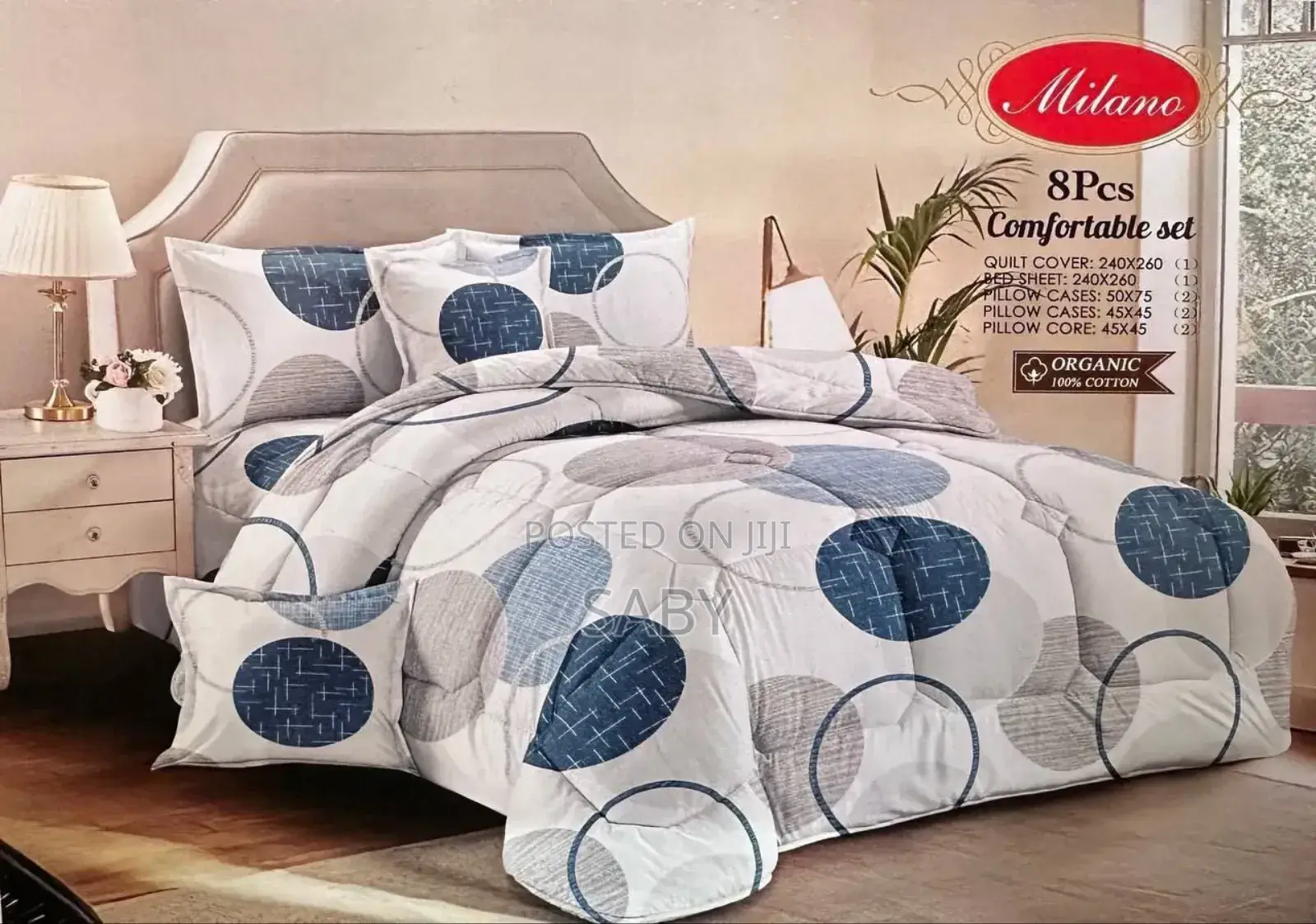 Quality 8 PCS Comforter Set