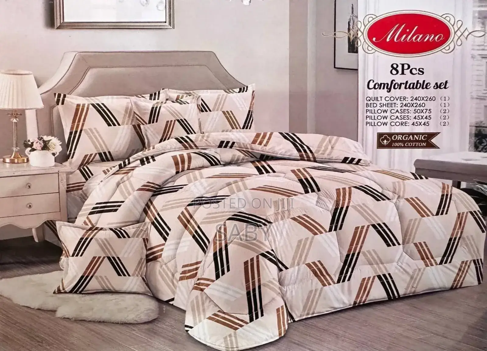 Quality 8 PCS Comforter Set