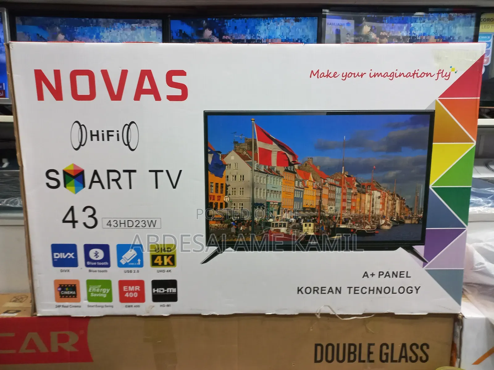 Novas Smart Android Tv 43 Inch