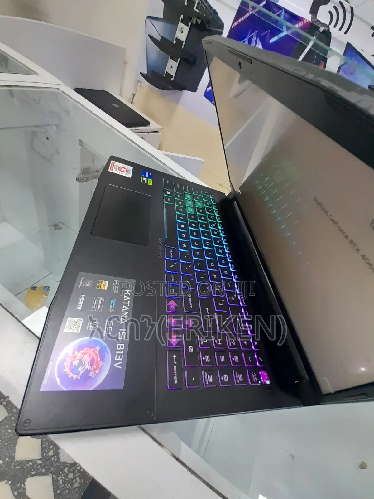 New Laptop MSI Katana 15 16GB Intel Core I7 SSD 1T