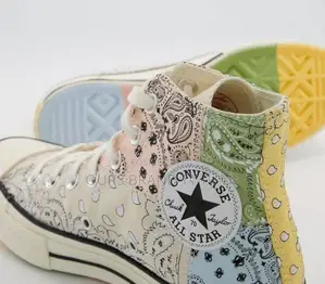 Allstar Converse Chuck Taylor Paisley High Quality Shoes