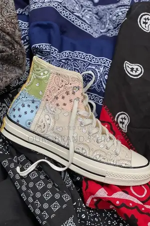 Photo - Allstar Converse Chuck Taylor Paisley High Quality Shoes
