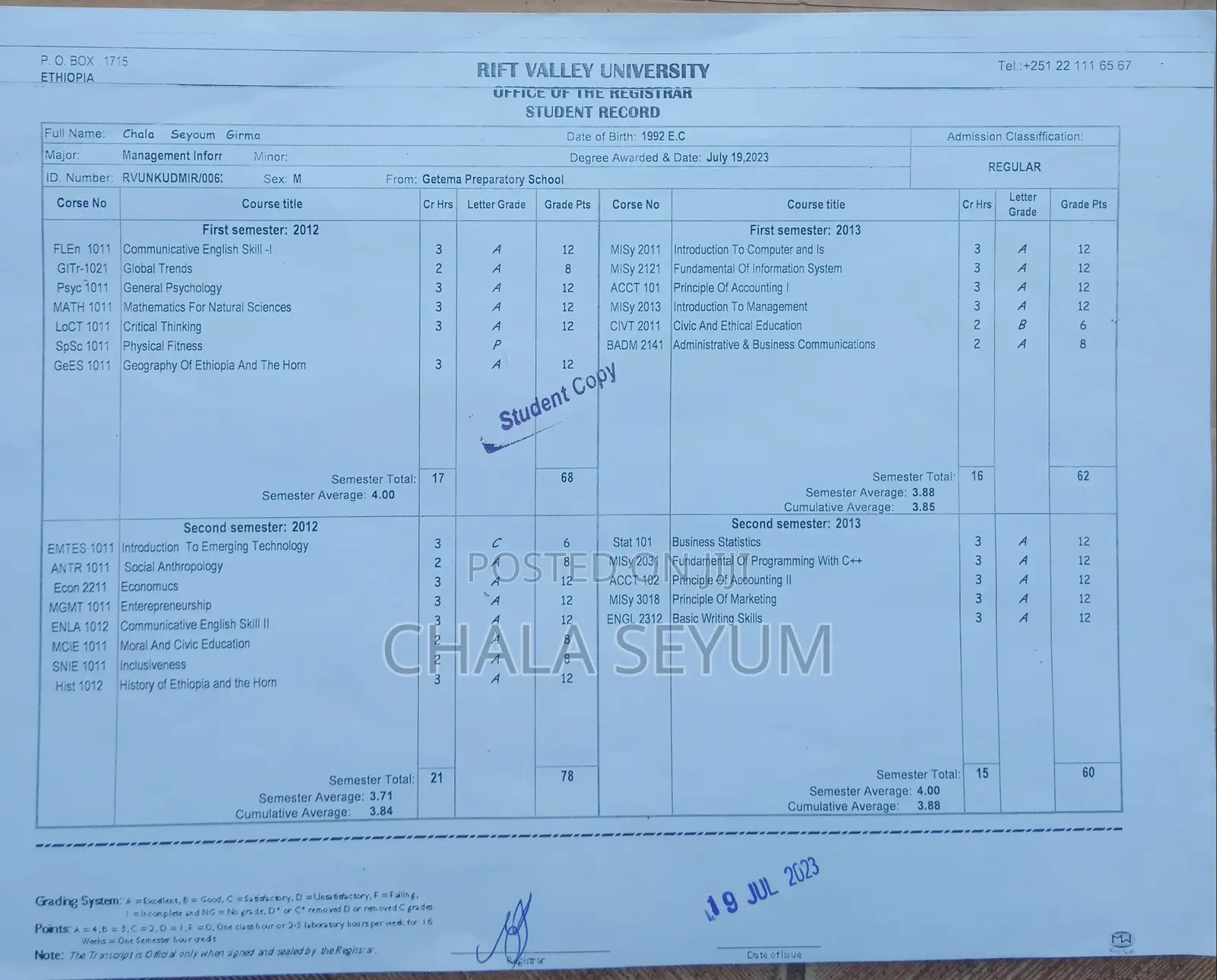 Part-Time Weekend CV