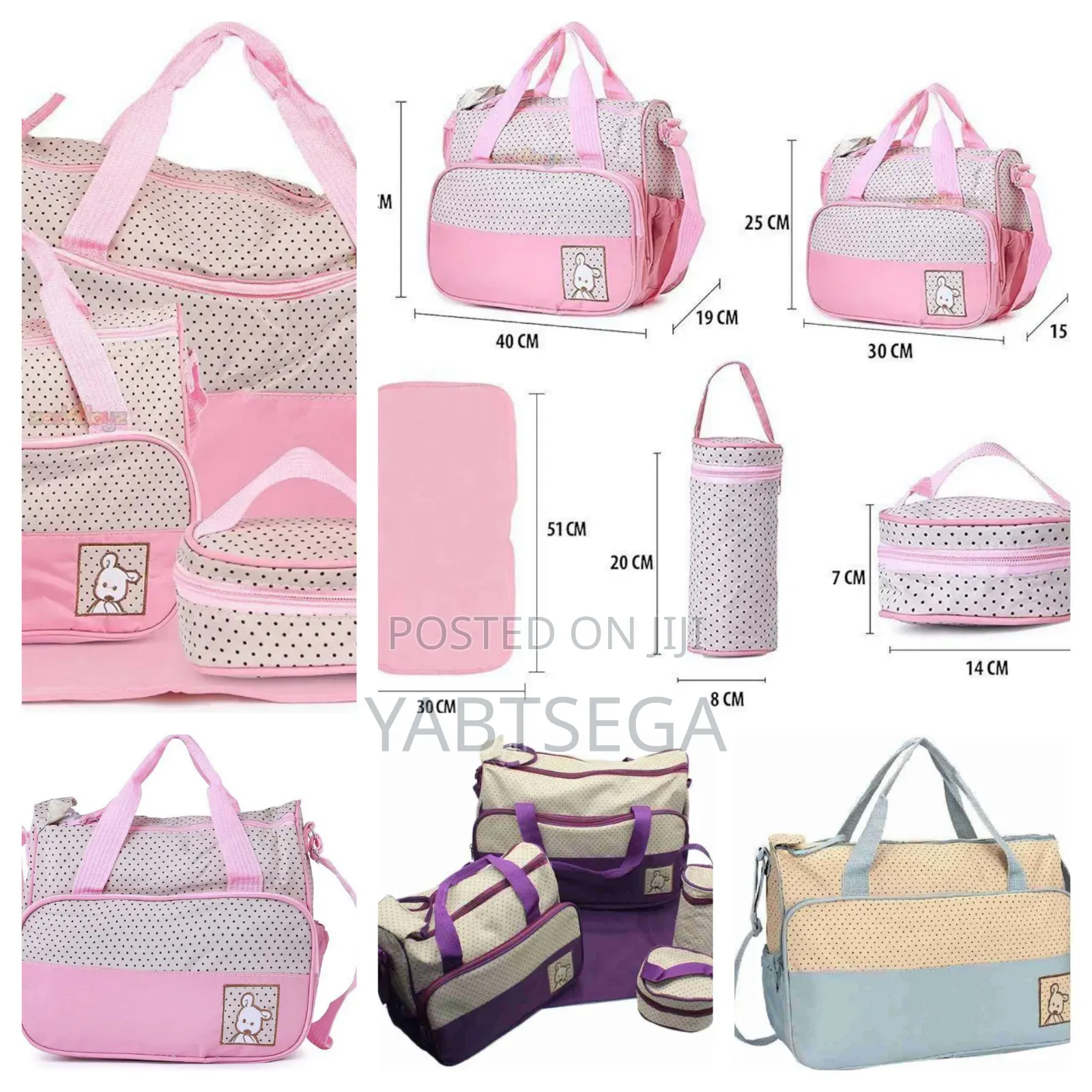 5 in 1 Multifunction Mamy Bag