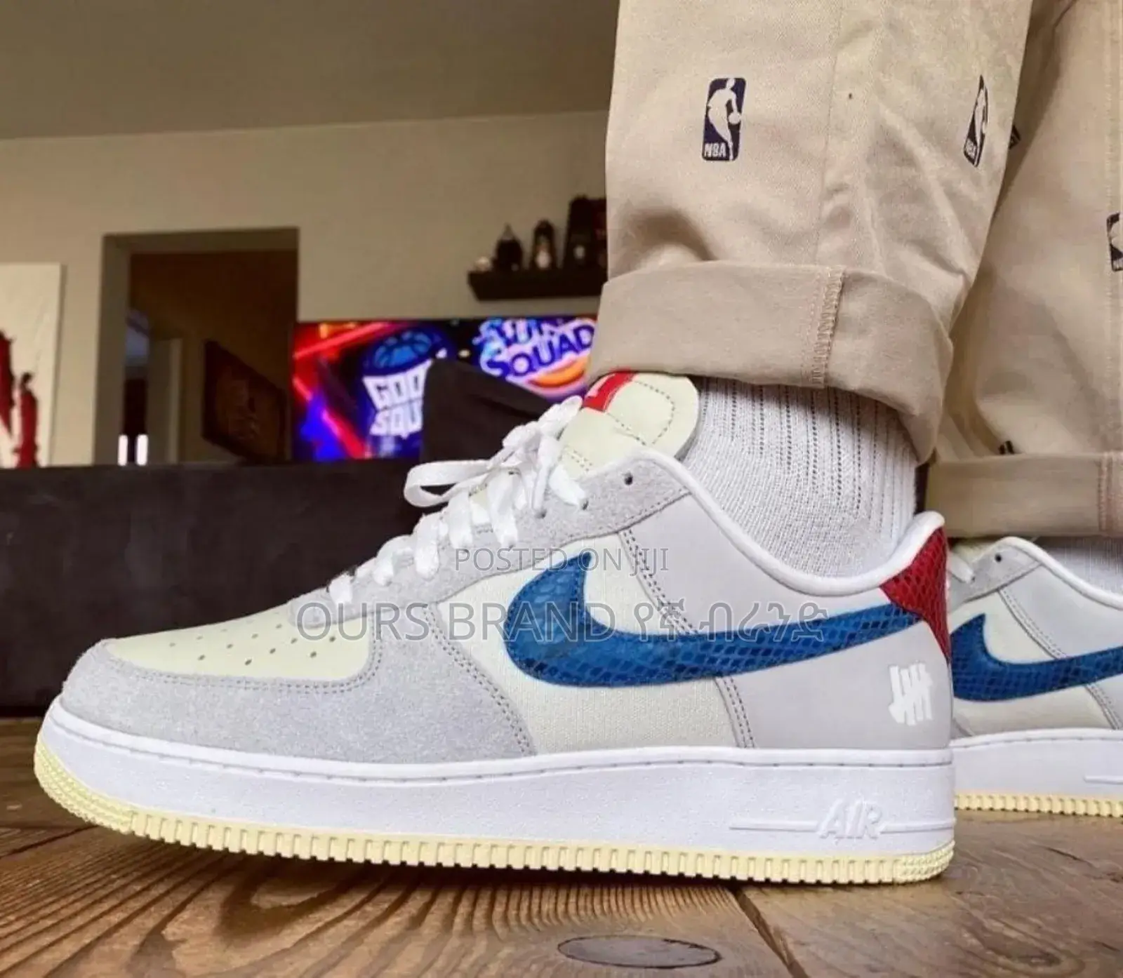 Nike Air Force 1 Shadow Grey Fog High Master Quality Sneaker