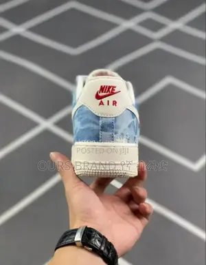 Nik Air Force DENIM High Master Quality Luxury Sneakers Shoe