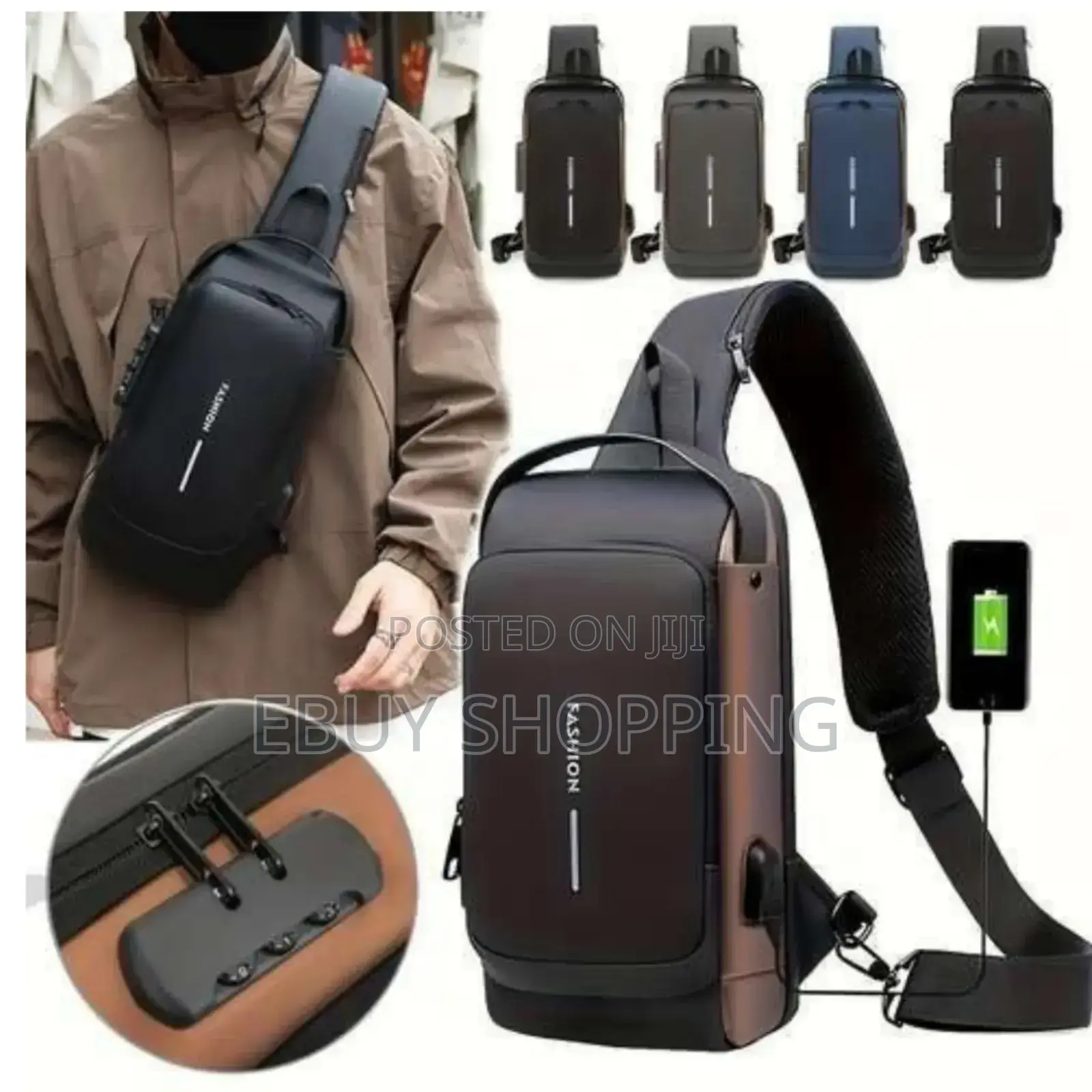 Multifunction Crossbody Bag