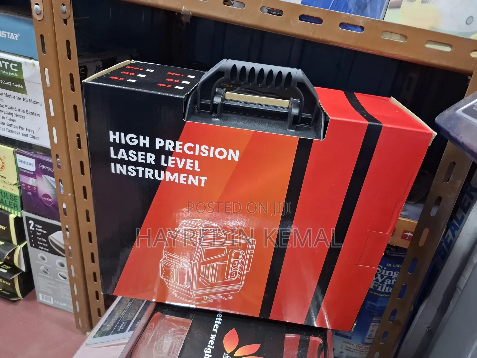 Laser Level 360 Degree With Stand Full Accseserios