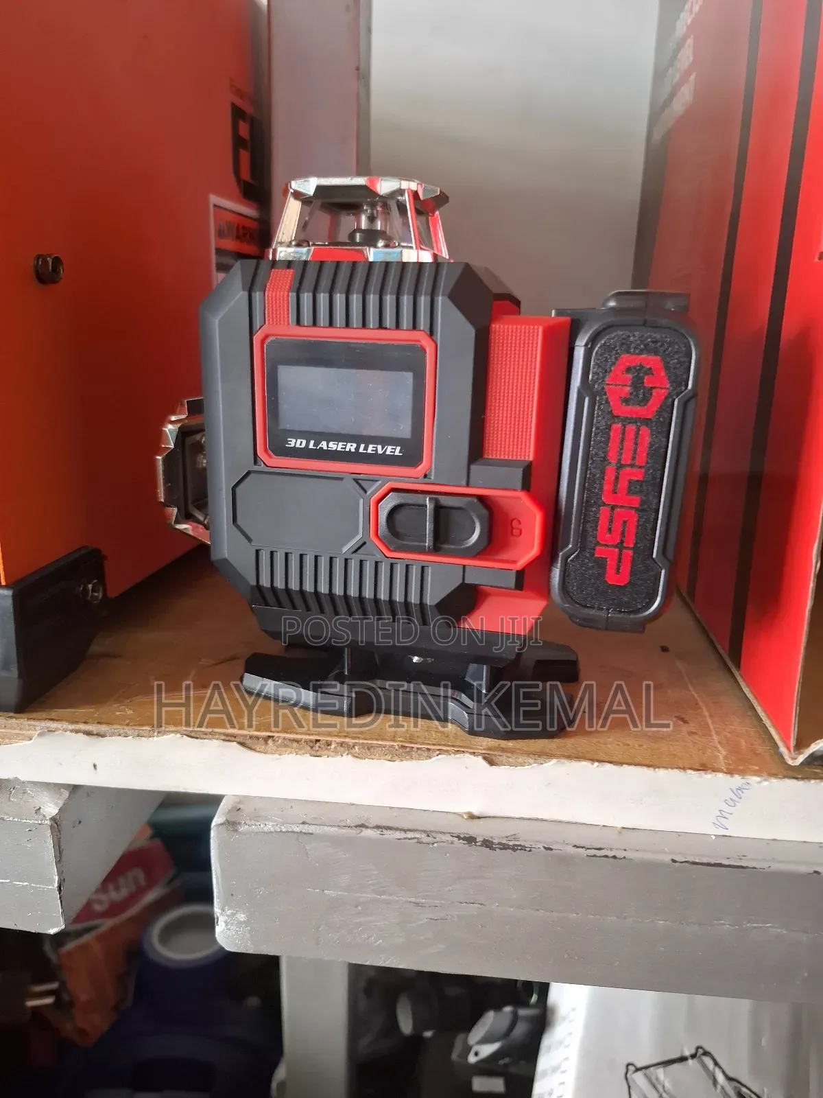Laser Level 360 Degree With Stand Full Accseserios