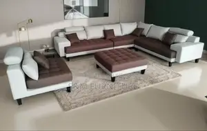 Photo - Stylish 10 Seater Full Leather Sofa