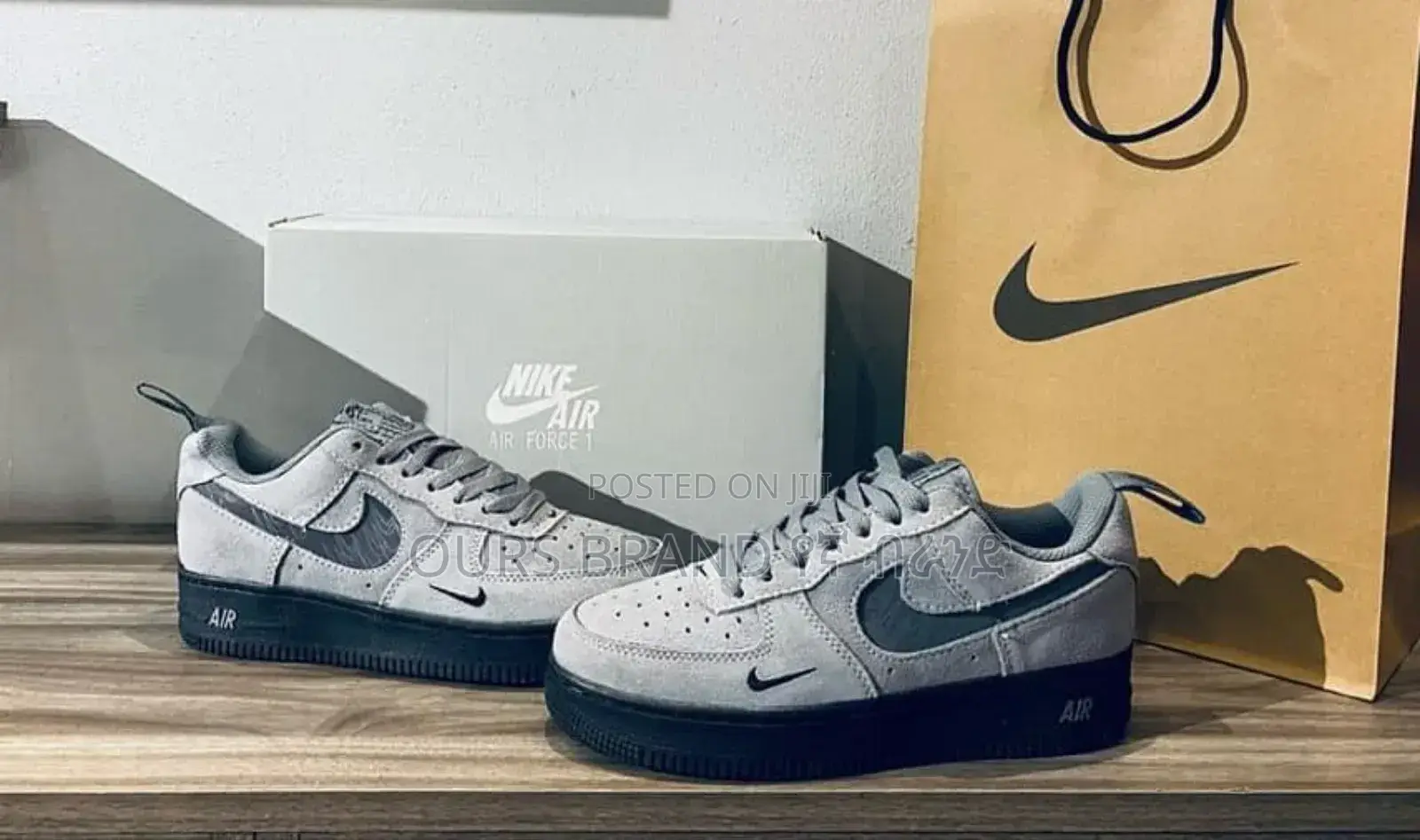 Nike Air Force 1 Reflective Swoosh High Quality Luxury Shoes